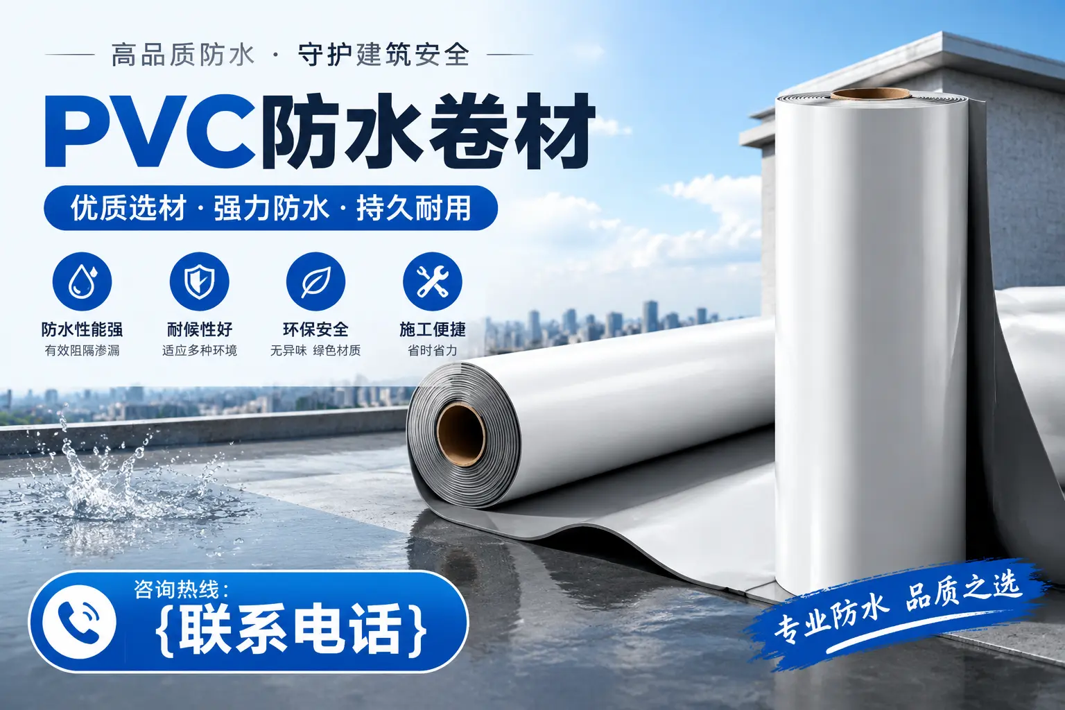 PVC防水卷材的选购技巧与注意事项，助您在莆田找到合适产品